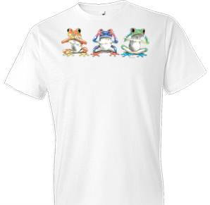 No Evil Frogs Tshirt - TshirtNow.net - 1