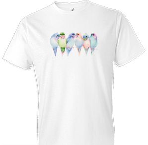 Colorful Birds Tshirt - TshirtNow.net - 1