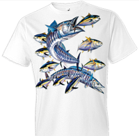 Thumbnail for Wahoo Fish Tshirt - TshirtNow.net - 1