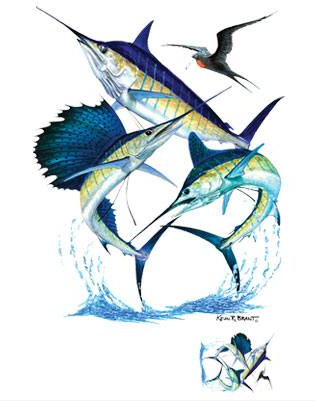 Billfish Slam Tshirt - TshirtNow.net - 2