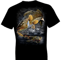 Thumbnail for Jumping Walleye Tshirt - TshirtNow.net - 1