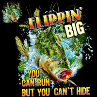 Thumbnail for Flippin Big Fly Fishing Tshirt - TshirtNow.net - 2