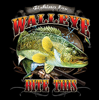 Thumbnail for Walleye Bite This Tshirt - TshirtNow.net - 2