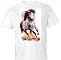 Thumbnail for Glorious Gray Horse Tshirt - TshirtNow.net - 1
