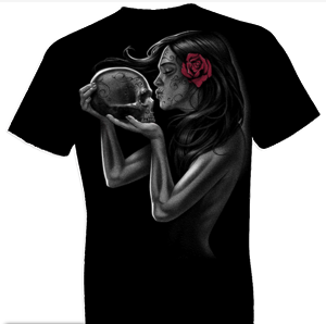Day of Dead Kiss Fantasy Tshirt - TshirtNow.net - 1