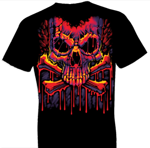 Melting Crossbones Fantasy Tshirt - TshirtNow.net - 1