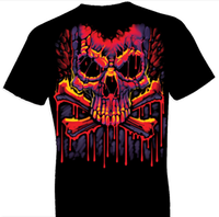 Thumbnail for Melting Crossbones Fantasy Tshirt - TshirtNow.net - 1