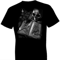 Thumbnail for Journal Skull Tshirt - TshirtNow.net - 1