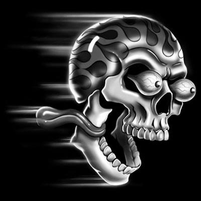 Shut Up Ride Skull Fantasy Tshirt - TshirtNow.net - 2