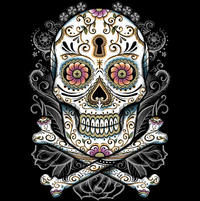Thumbnail for Floral Skull Tshirt - TshirtNow.net - 2