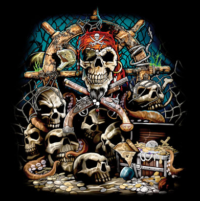 Barnacle Bill Pirate Tshirt - TshirtNow.net - 2