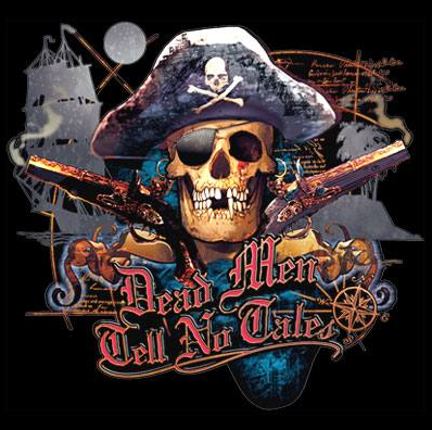 Tell No Tales Pirate Tshirt - TshirtNow.net - 2