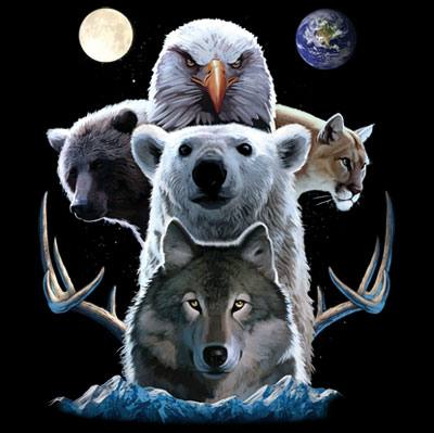 Animal Totem Tshirt - TshirtNow.net - 2