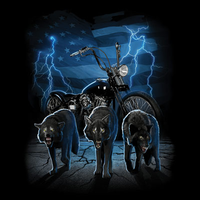 Thumbnail for Wolf Bike Tshirt - TshirtNow.net - 2