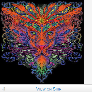 Trippy Lion Tshirt - TshirtNow.net - 2