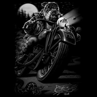 Thumbnail for Cats Suck Biker Tshirt - TshirtNow.net - 2