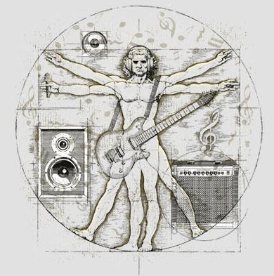 Davinci Music Guitar Tshirt - TshirtNow.net - 2