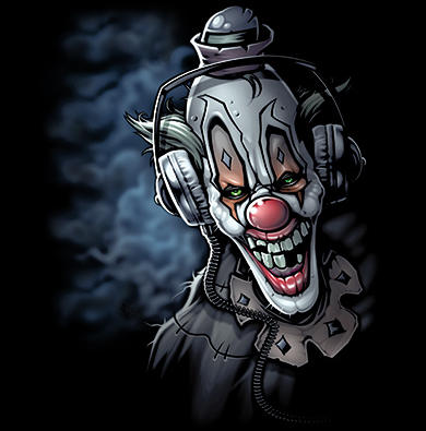 Clown Headphones Tshirt - TshirtNow.net - 2