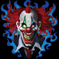 Thumbnail for Crazy Clown Tshirt - TshirtNow.net - 2