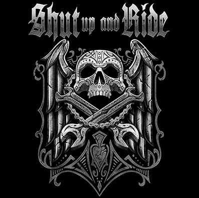 Shut Up And Ride Biker Tshirt - TshirtNow.net - 2