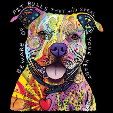 Neon Beware Pitbulls Tshirt - TshirtNow.net - 2