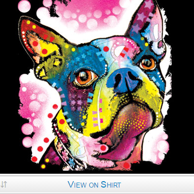 Neon Boston Terrier Tshirt - TshirtNow.net - 2