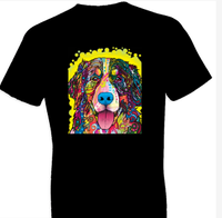 Thumbnail for Neon Bernese Mountain Dog Tshirt - TshirtNow.net - 1