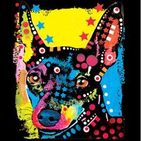 Thumbnail for Neon Miniature Pinscher Dog Tshirt - TshirtNow.net - 2