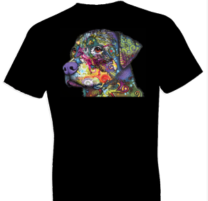 Neon Rottweiler Tshirt - TshirtNow.net - 1