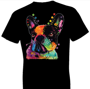 Neon French Bulldog Tshirt - TshirtNow.net - 1