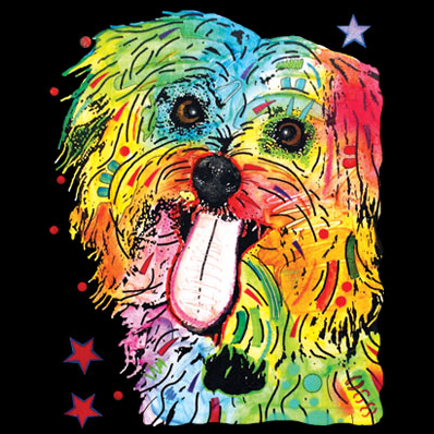 Neon Shih Tzu Dog Tshirt - TshirtNow.net - 2