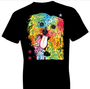 Neon Shih Tzu Dog Tshirt - TshirtNow.net - 1