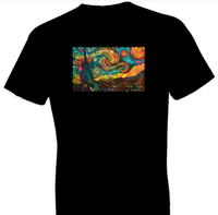 Thumbnail for Neon Starry Night Tshirt - TshirtNow.net - 1
