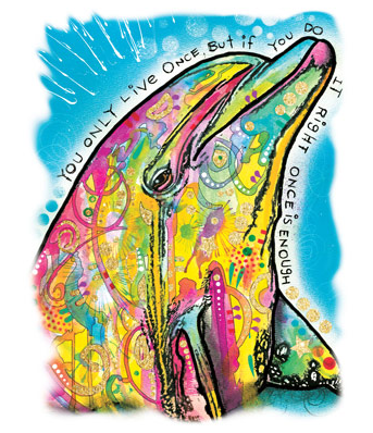 Neon Dolphin Tshirt - TshirtNow.net - 2
