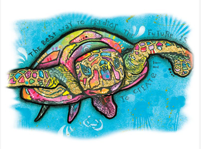 Neon Turtle Tshirt - TshirtNow.net - 2