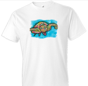 Neon Turtle Tshirt - TshirtNow.net - 1