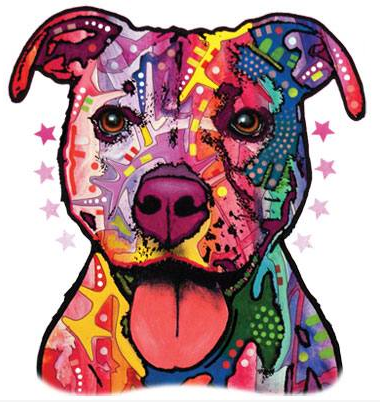 Neon Pitbull 2 Tshirt - TshirtNow.net - 2