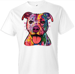 Neon Pitbull 2 Tshirt - TshirtNow.net - 1