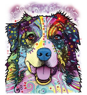 Neon Australian Shepherd 2 Tshirt - TshirtNow.net - 2