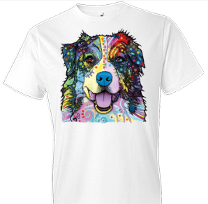 Neon Australian Shepherd 2 Tshirt - TshirtNow.net - 1