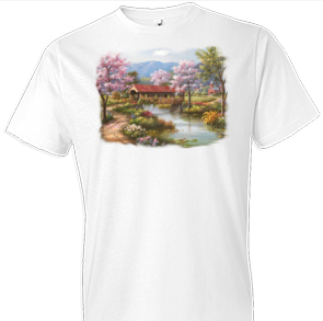 Serene Bridge Country Tshirt - TshirtNow.net - 1