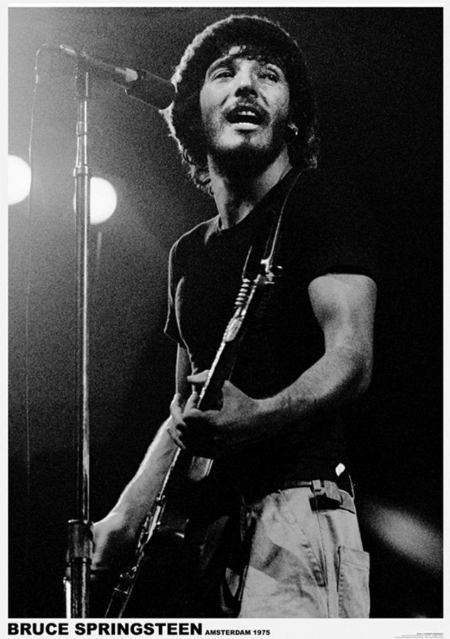 Bruce Springsteen Amsterdam 1975 Poster - TshirtNow.net