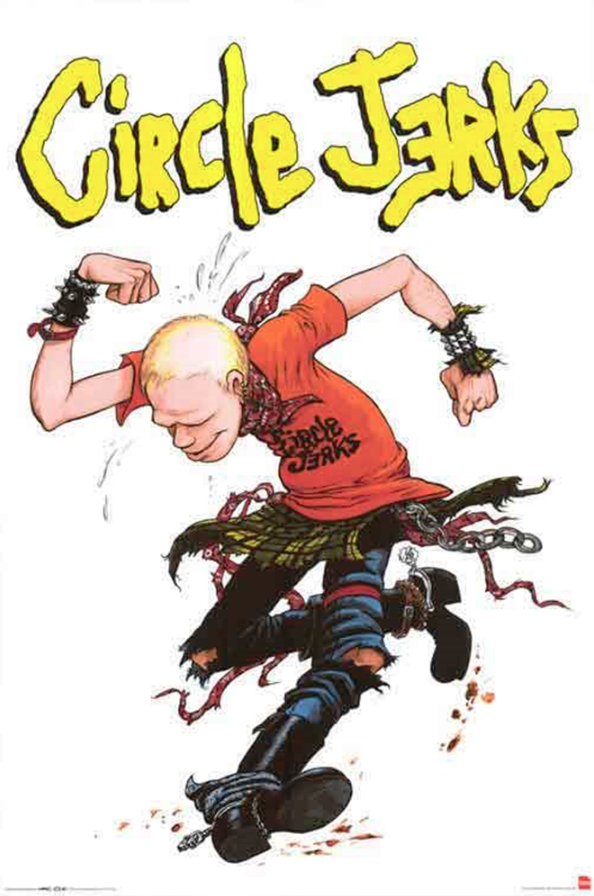 Circle Jerks Poster - TshirtNow.net