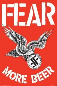 Thumbnail for Fear More Beer Poster - TshirtNow.net