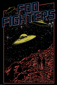 Thumbnail for Foo Fighters UFO Poster - TshirtNow.net