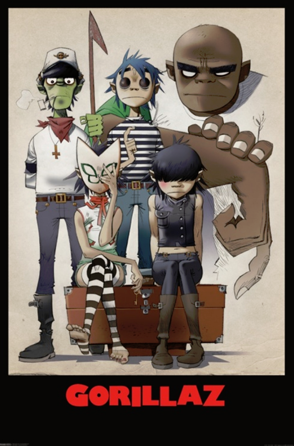 Gorillaz Family Portait Poster - TshirtNow.net