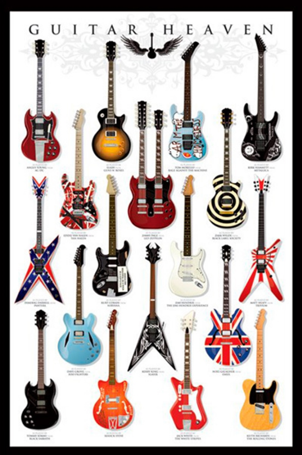 Guitar Heaven Poster - TshirtNow.net
