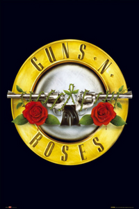 Thumbnail for Guns N Roses- Logo Poster - TshirtNow.net