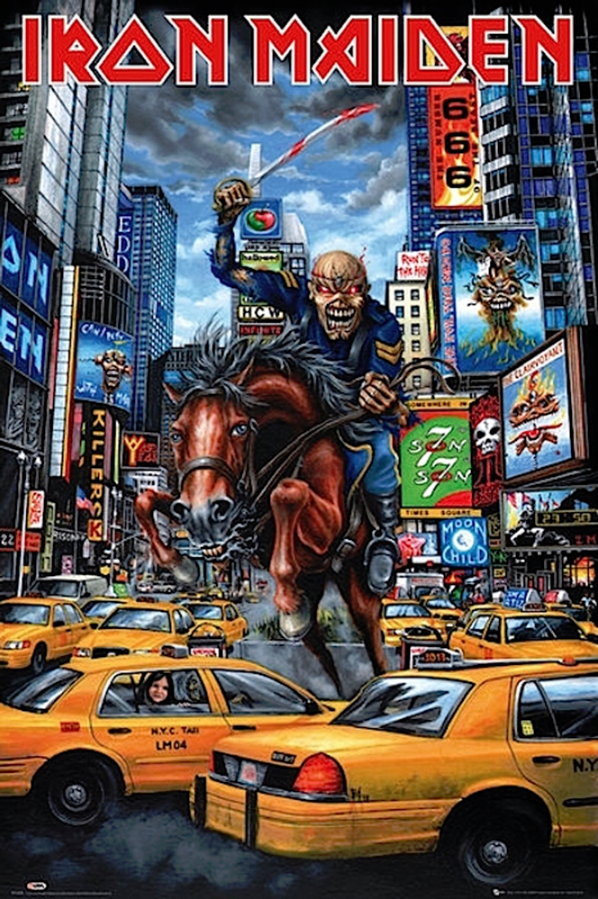 Iron Maiden- New York Poster - TshirtNow.net