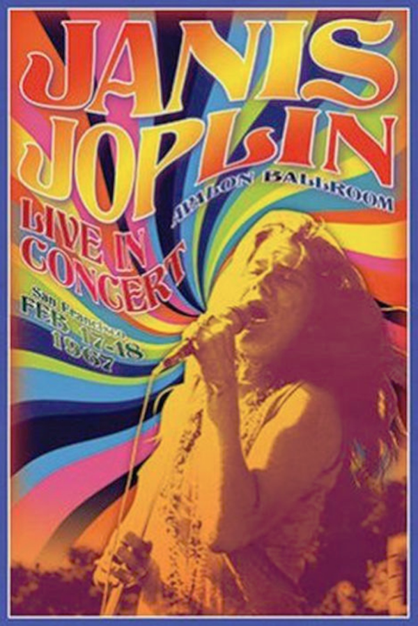 Janis Joplin- London Avalon Ballroom Poster - TshirtNow.net